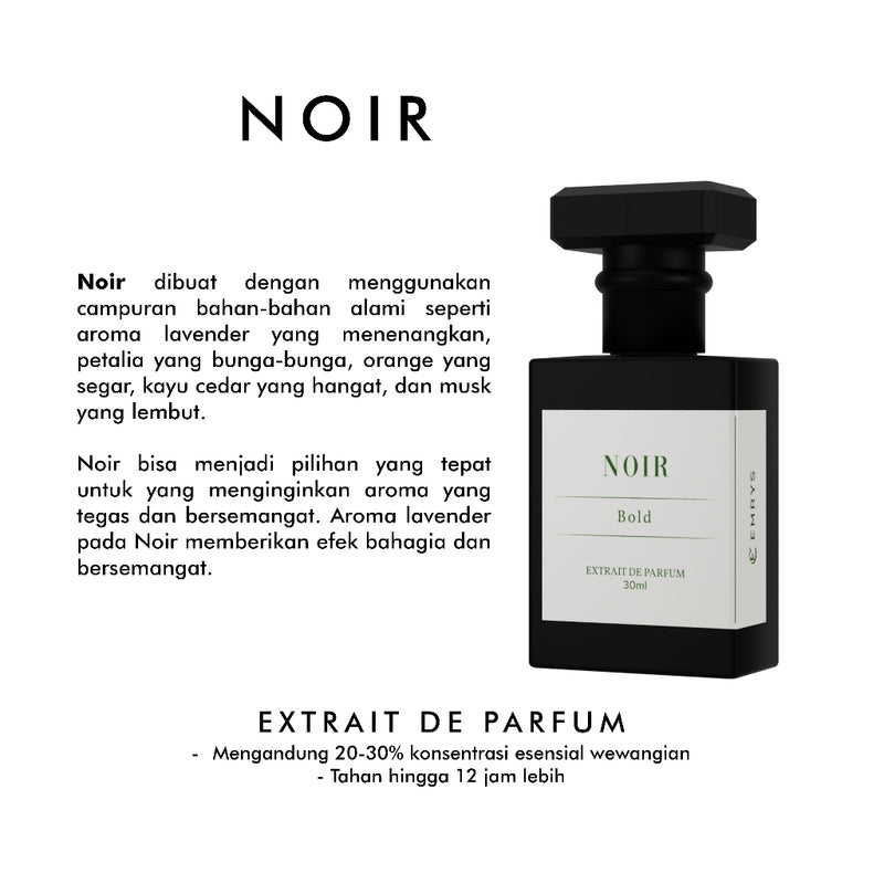 Extrait De Parfum NOIR