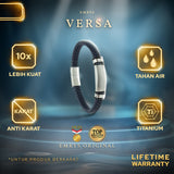 Emrys VERSA Bracelet Real Leather Gelang Kulit Pria Wanita