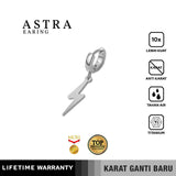 Emrys ASTRA Anting Tindik TITANIUM Anti Karat Pria dan Wanita
