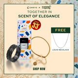 [EXCLUSIVE BUNDLE] Emrys x Summer Spring – VOID Ring & TNT Bracelet + Reed Diffuser Set Free Louis Necklace