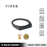 Emrys VIPER Ring Real Titanium Anti Karat Cincin Pria Wanita
