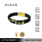 Emrys ELDAR Bracelet Real Leather Gelang Kulit Pria dan Wanita