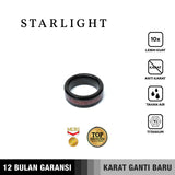 Emrys STARLIGHT Premium Ring Cincin Titanium Pria Wanita