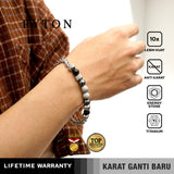 Emrys PYTON Stone Bracelet Gelang Batu Anti-rust Pria Wanita