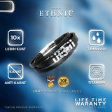 Emrys ETHNIC Bracelet Real Leather Gelang Kulit Pria Wanita