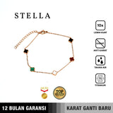 Emrys Premium Bracelet STELLA Titanium Gelang Anti Karat Pria Wanita