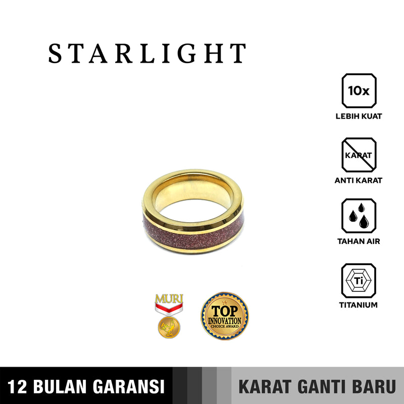 Emrys STARLIGHT Premium Ring Cincin Titanium Pria Wanita