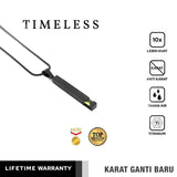 Emrys Liontin Set TIMELESS Real Titanium Anti Karat Kalung Titanium Pria Wanita