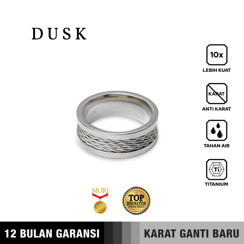 Emrys DUSK Premium Ring Cincin Titanium Pria Wanita