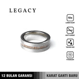 Emrys LEGACY Premium Ring Cincin Titanium Pria Wanita