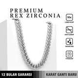 Kalung Rantai Emrys PREMIUM REX ZIRCON Kalung Titanium Pria Wanita
