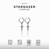 Emrys STARGAZER ANTING Jepit Titanium Anti Karat Pria dan Wanita