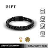 Emrys RIFT Bracelet Real Leather Gelang Kulit Pria Wanita