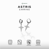 Emrys ASTRIS ANTING Tindik Titanium Anti Karat Pria dan Wanita