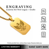 EMRYS Aksesoris Titanium Grafir Laser – Pilihan Cincin, Liontin & Gelang | Gratis Grafir Nama, Logo & Foto