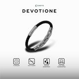 Emrys DEVOTIONE Real Leather Gelang Kulit Asli Pria Wanita