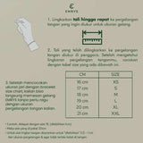 Emrys Bracelet PREMIUM REX ZIRCONIA Gelang Rantai Titanium Pria Wanita