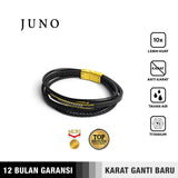 Emrys JUNO Bracelet Real Leather Gelang Kulit Pria dan Wanita