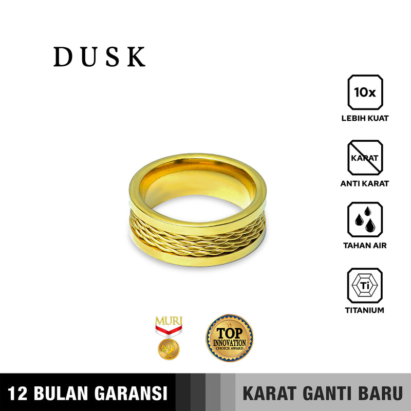 Emrys DUSK Premium Ring Cincin Titanium Pria Wanita