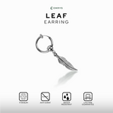 Emrys LEAF ANTING Jepit Titanium Anti Karat Pria dan Wanita