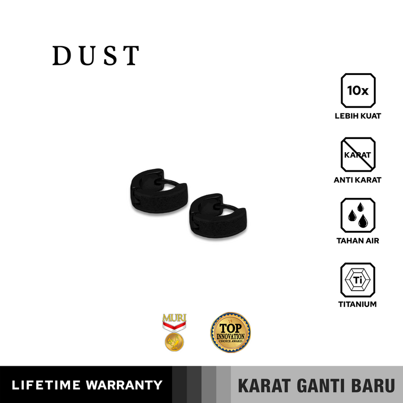 Emrys DUST ANTING Tindik Titanium Anti Karat Pria dan Wanita