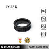 Emrys DUSK Premium Ring Cincin Titanium Pria Wanita
