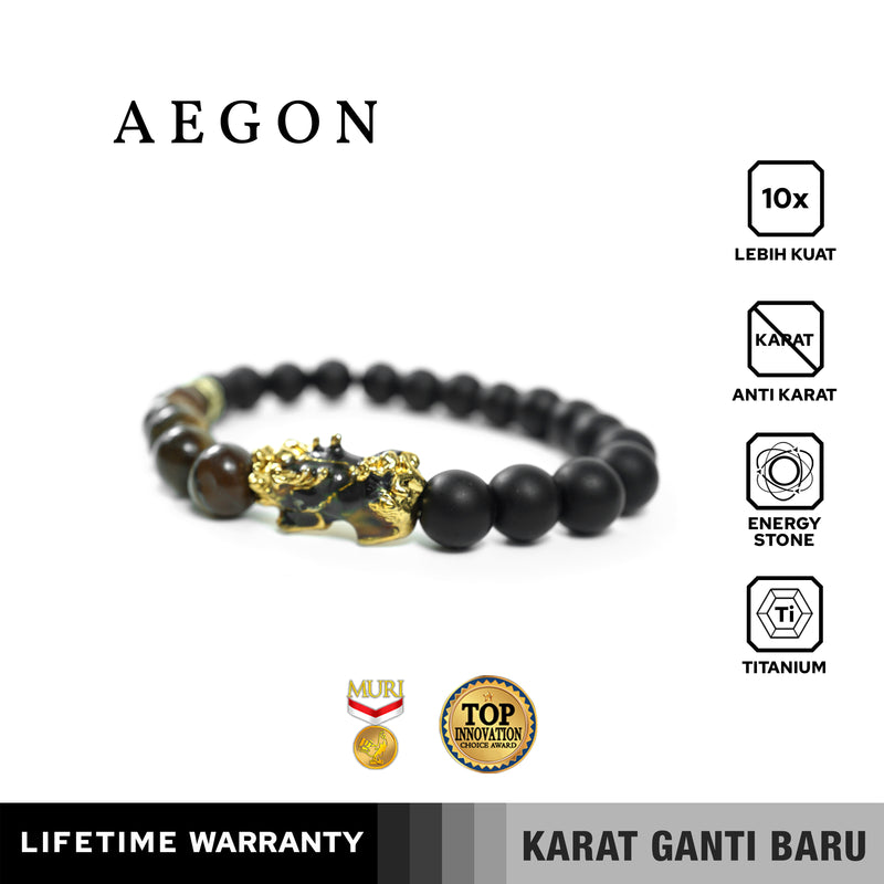Emrys AEGON Bracelet Stone Gelang Batu Pria Wanita