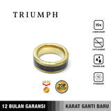 Emrys TRIUMPH Premium Ring Cincin Titanium Pria Wanita
