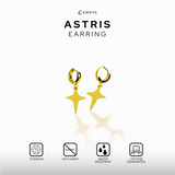 Emrys ASTRIS ANTING Tindik Titanium Anti Karat Pria dan Wanita