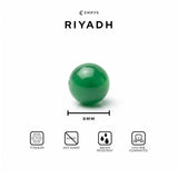 Emrys Premium RIYADH Prayer Beads Real Stone Tasbih Batu 33 Butir + LAFADZ ALLAH BULAT
