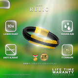 Emrys RELIC Bracelet Real Leather Gelang Kulit Pria Wanita