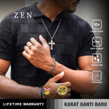 Emrys ZEN Bracelet Real Leather Gelang Kulit Pria Wanita