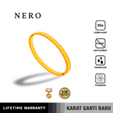 Emrys Premium NERO BRACELET Real Titanium GELANG Anti Karat Pria Wanita
