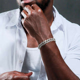 Emrys Bracelet PREMIUM REX ZIRCONIA Gelang Rantai Titanium Pria Wanita