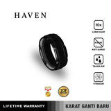 Emrys HAVEN Premium Ring Cincin Titanium Pria Wanita