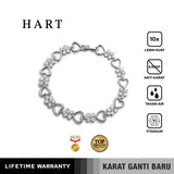 Emrys Bracelet HART Real Titanium Gelang Rantai Anti Karat Pria dan Wanita