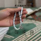 Emrys Premium FITRAH Prayer Beads Real Stone Tasbih Batu 33 Butir + LAFADZ ALLAH BULAT