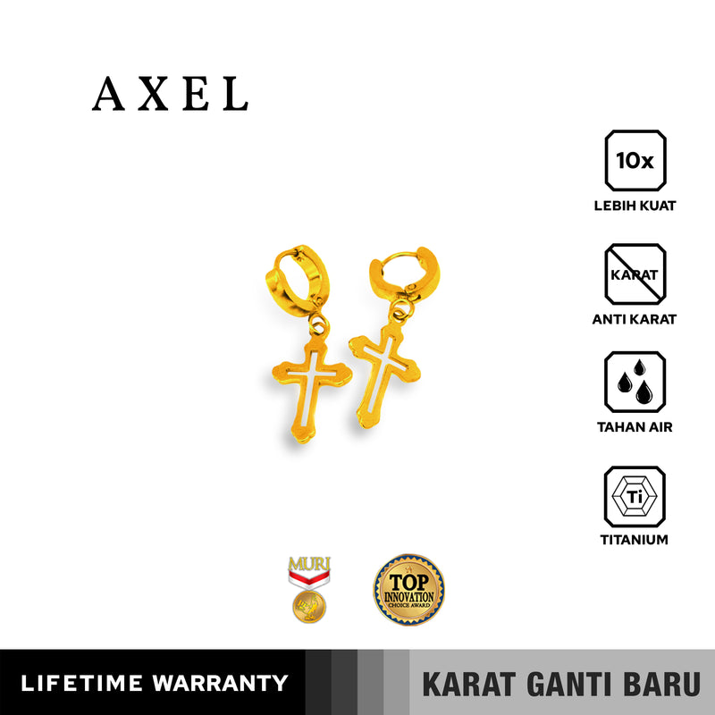 Emrys AXEL ANTING Tindik Titanium Anti Karat Pria dan Wanita