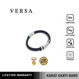 Emrys VERSA Bracelet Real Leather Gelang Kulit Pria Wanita