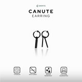 Emrys CANUTE ANTING Jepit Titanium Anti Karat Pria dan Wanita