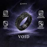 Emrys Premium Ring VOID Real Titanium Anti Karat Cincin Titanium Pria Wanita