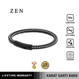 Emrys ZEN Bracelet Real Leather Gelang Kulit Pria Wanita