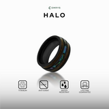 Emrys HALO Premium Ring Cincin Titanium Pria Wanita