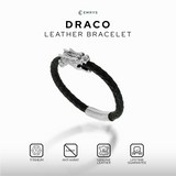 Emrys DRACO Bracelet Real Leather Gelang Kulit Pria dan Wanita