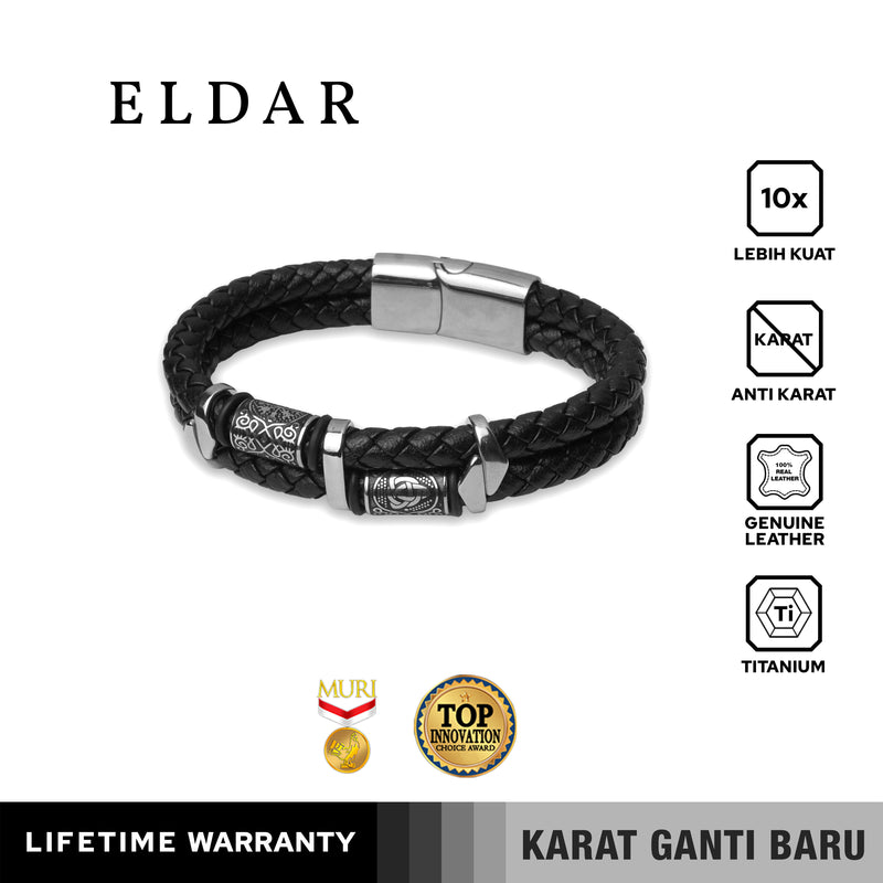 Emrys ELDAR Bracelet Real Leather Gelang Kulit Pria dan Wanita