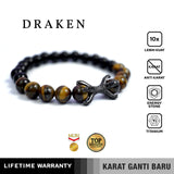 Emrys DRAKEN Bracelet Real Stone Gelang Batu Pria Wanita