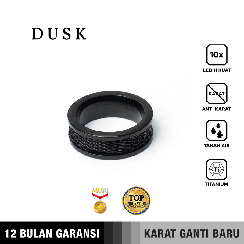 Emrys DUSK Premium Ring Cincin Titanium Pria Wanita