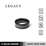 Emrys LEGACY Premium Ring Cincin Titanium Pria Wanita