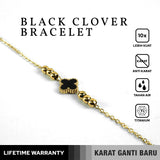 BLACK CLOVER BRACELET