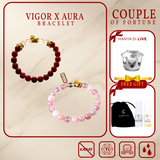 Emrys Gelang Couple of Fortune Vigor + Aura Exclusive set Gelang Batu Keberuntungan Limited Edition